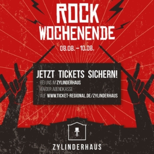 Zylinderhaus Rock Wochenende Tickets